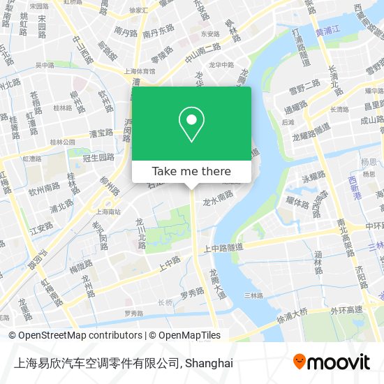 上海易欣汽车空调零件有限公司 map