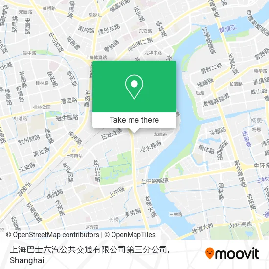 上海巴士六汽公共交通有限公司第三分公司 map