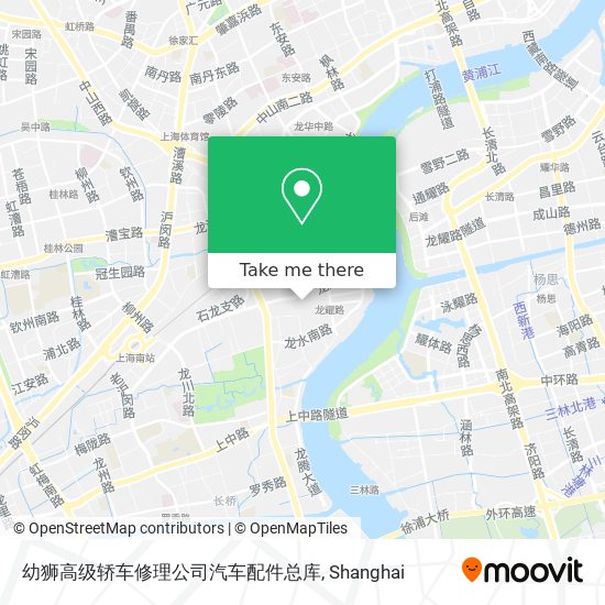 幼狮高级轿车修理公司汽车配件总库 map