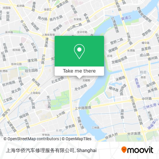 上海华侨汽车修理服务有限公司 map