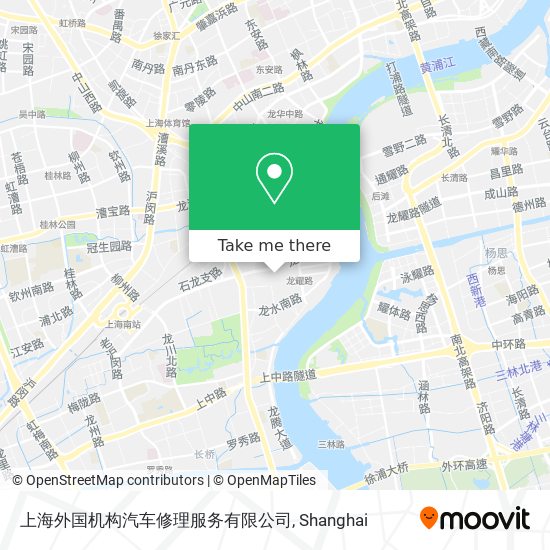 上海外国机构汽车修理服务有限公司 map