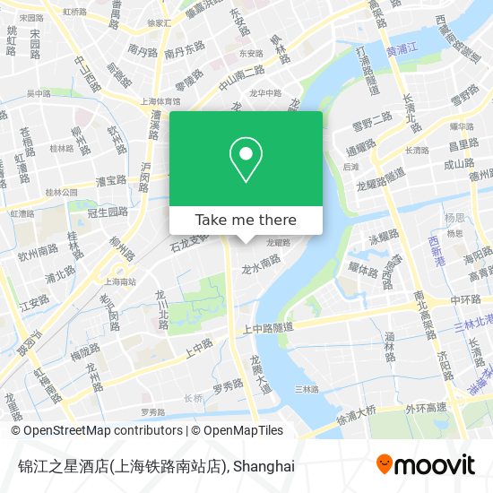 锦江之星酒店(上海铁路南站店) map
