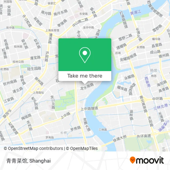 青青菜馆 map
