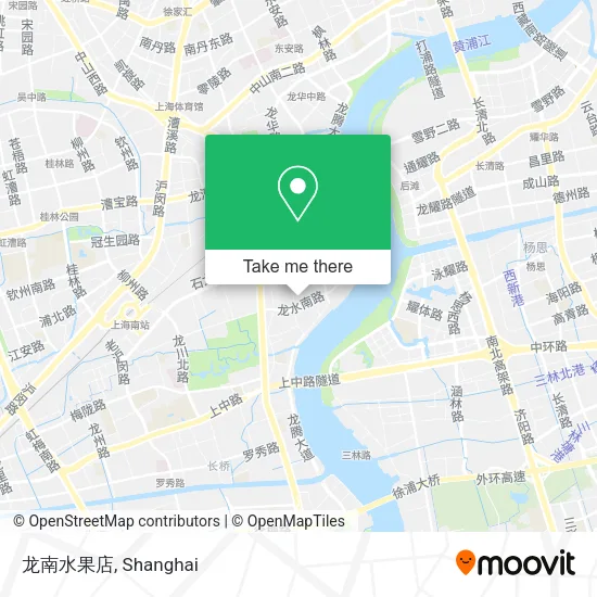 龙南水果店 map