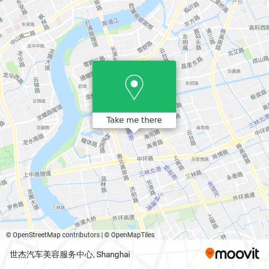 世杰汽车美容服务中心 map