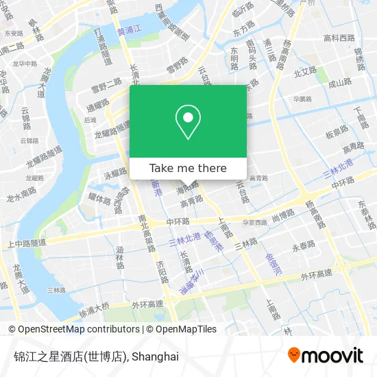 锦江之星酒店(世博店) map