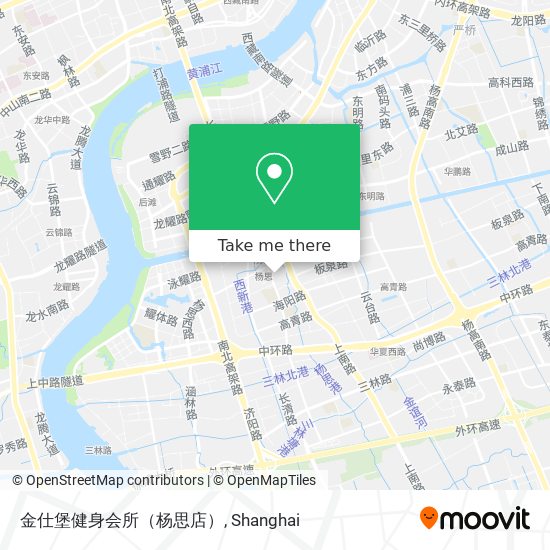 金仕堡健身会所（杨思店） map