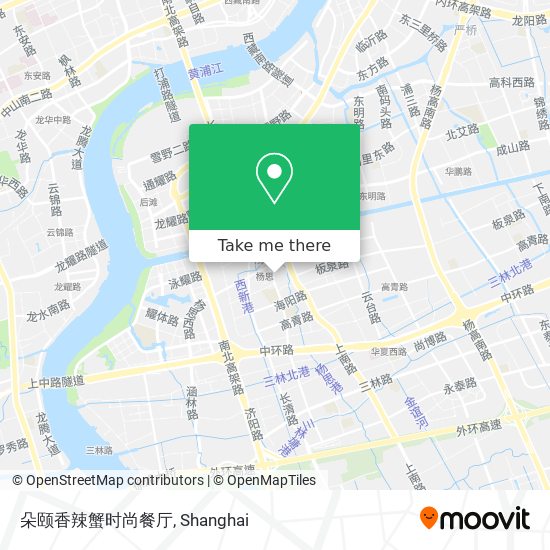 朵颐香辣蟹时尚餐厅 map