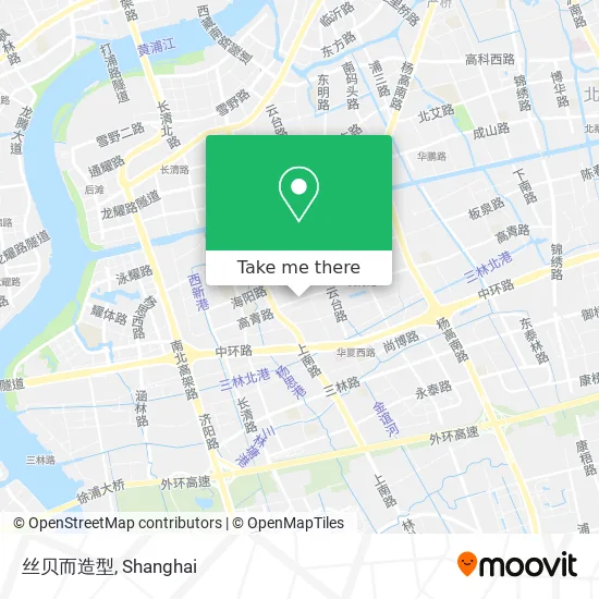 丝贝而造型 map