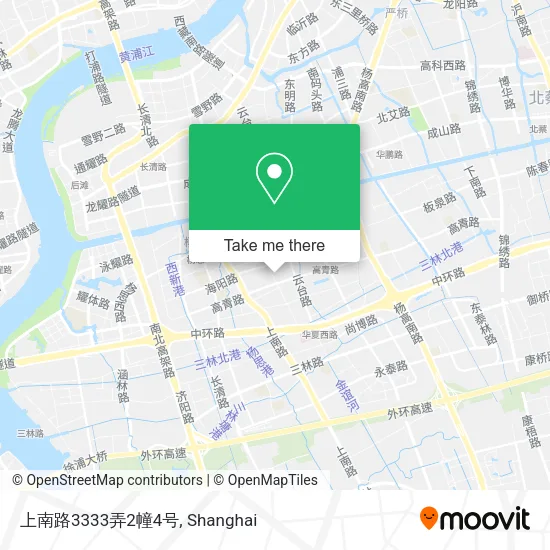 上南路3333弄2幢4号 map