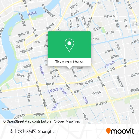 上南山水苑-东区 map