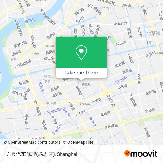 亦晟汽车修理(杨思店) map