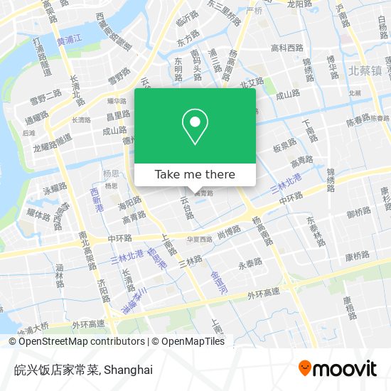 皖兴饭店家常菜 map
