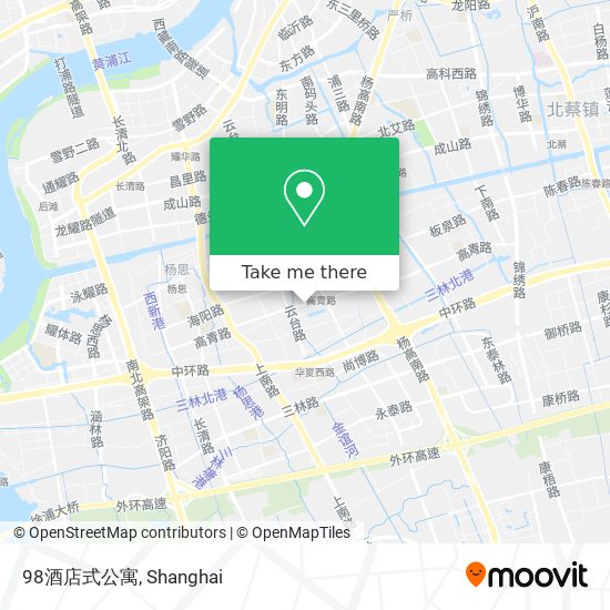 98酒店式公寓 map