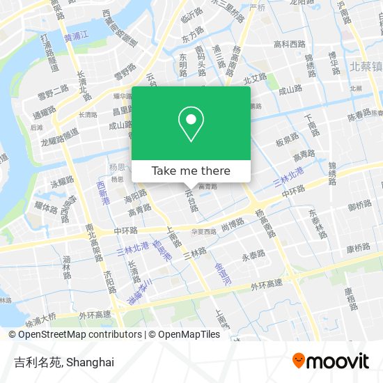 吉利名苑 map
