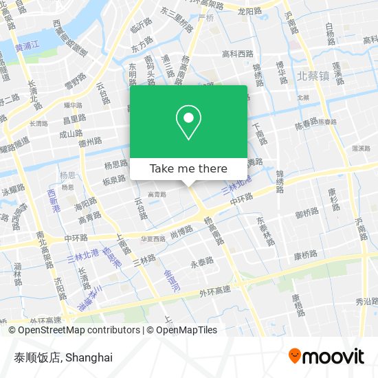 泰顺饭店 map