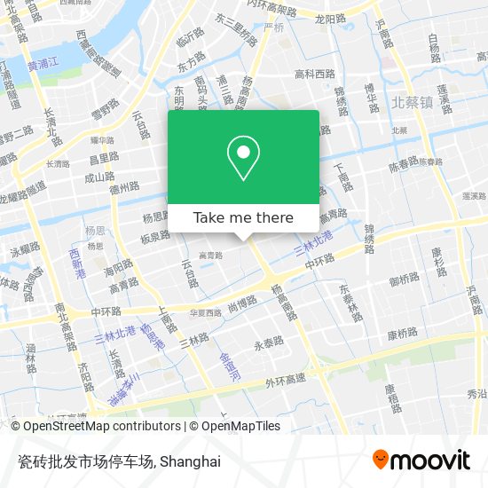 瓷砖批发市场停车场 map