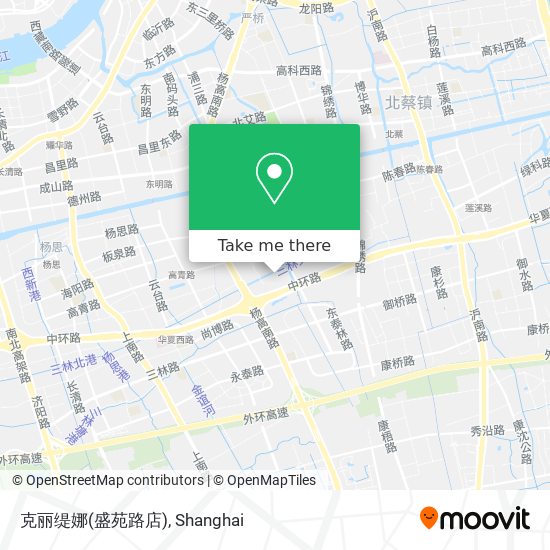 克丽缇娜(盛苑路店) map