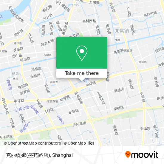 克丽缇娜(盛苑路店) map