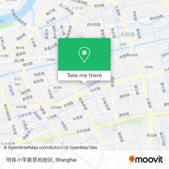 明珠小学新里程校区 map