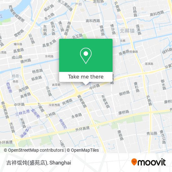 吉祥馄饨(盛苑店) map