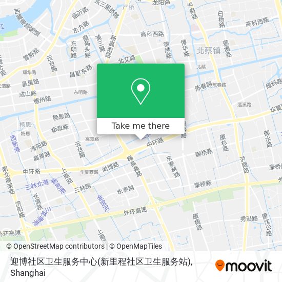 迎博社区卫生服务中心(新里程社区卫生服务站) map