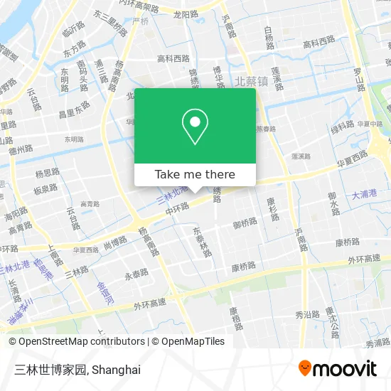 三林世博家园 map