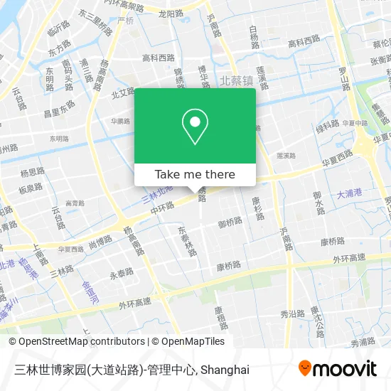 三林世博家园(大道站路)-管理中心 map