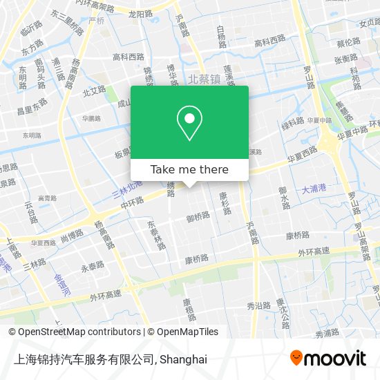 上海锦持汽车服务有限公司 map
