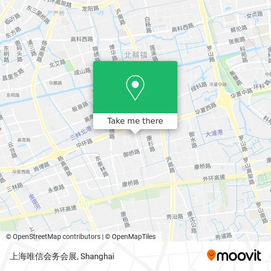 上海唯信会务会展 map