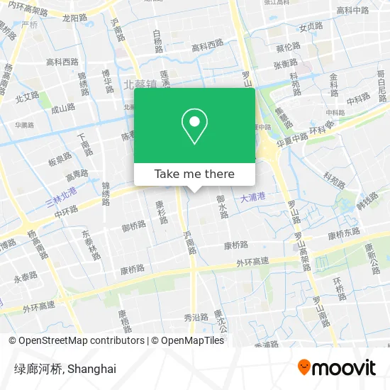 绿廊河桥 map