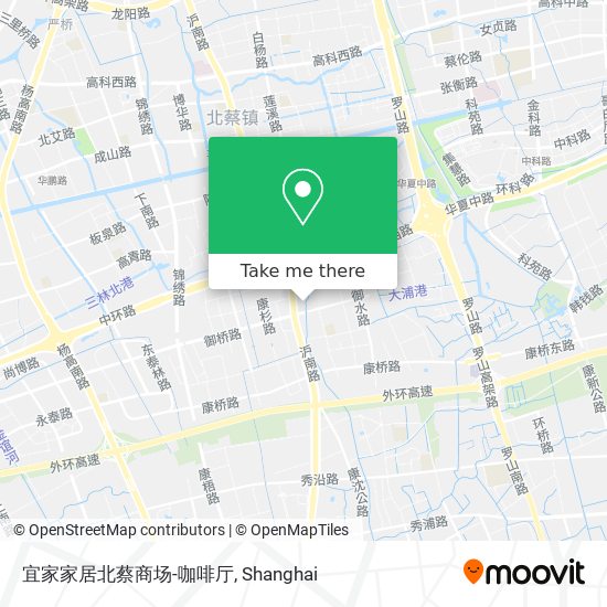 宜家家居北蔡商场-咖啡厅 map