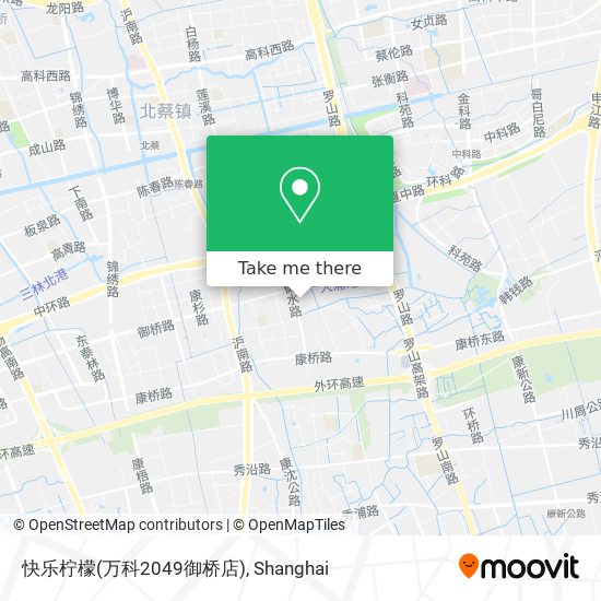 快乐柠檬(万科2049御桥店) map