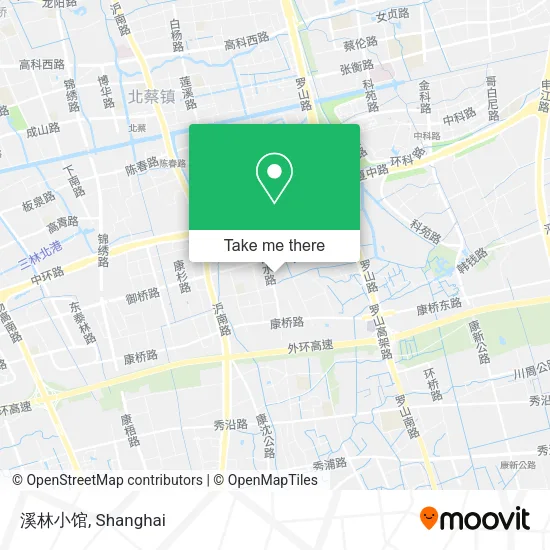 溪林小馆 map