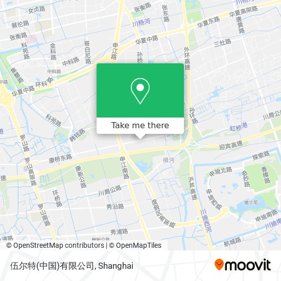 伍尔特(中国)有限公司 map