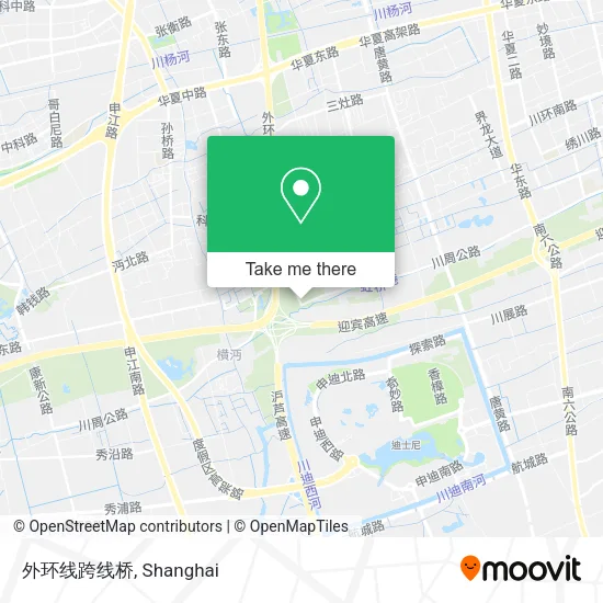 外环线跨线桥 map