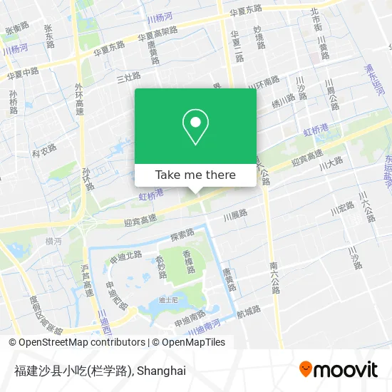 福建沙县小吃(栏学路) map