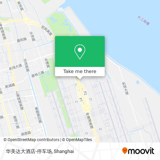 华美达大酒店-停车场 map
