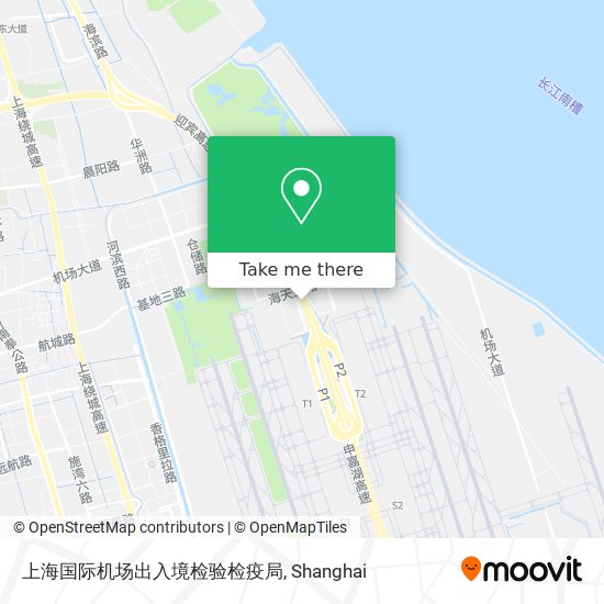 上海国际机场出入境检验检疫局 map