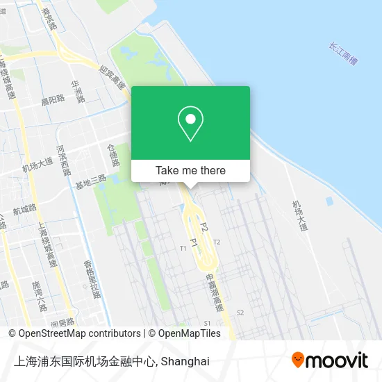 上海浦东国际机场金融中心 map
