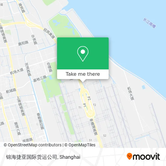 锦海捷亚国际货运公司 map