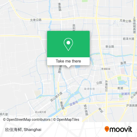 欣佳海鲜 map