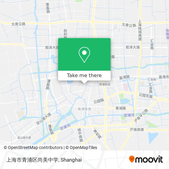 上海市青浦区尚美中学 map