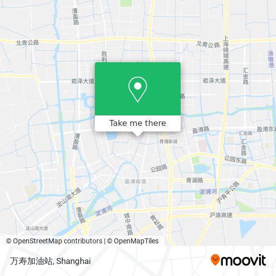 万寿加油站 map