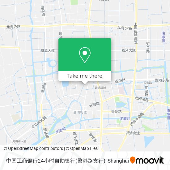 中国工商银行24小时自助银行(盈港路支行) map