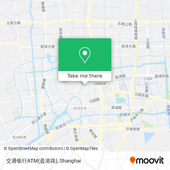 交通银行ATM(盈港路) map