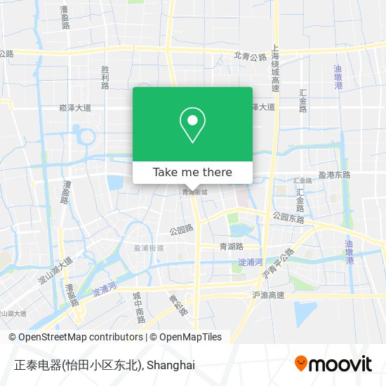 正泰电器(怡田小区东北) map