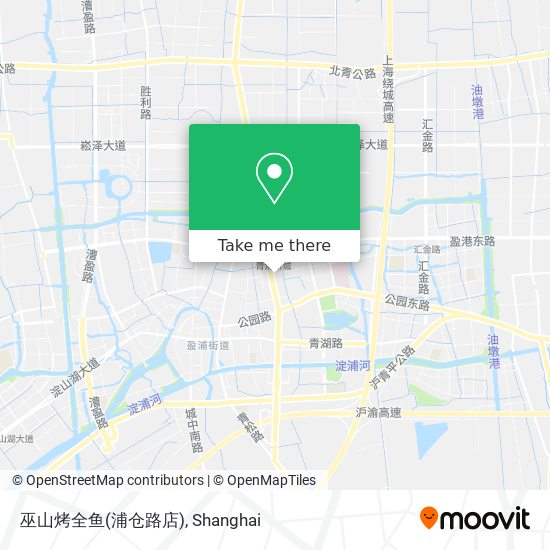 巫山烤全鱼(浦仓路店) map