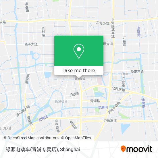 绿源电动车(青浦专卖店) map