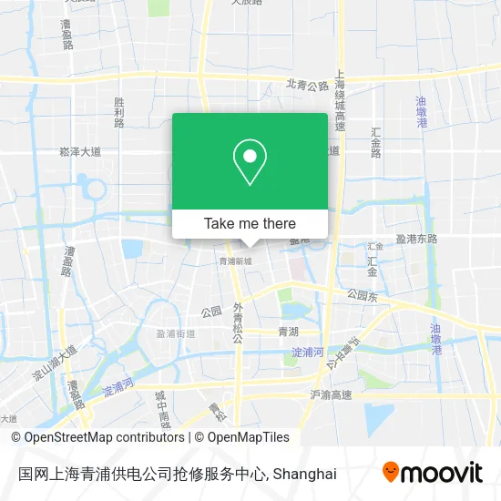 国网上海青浦供电公司抢修服务中心 map
